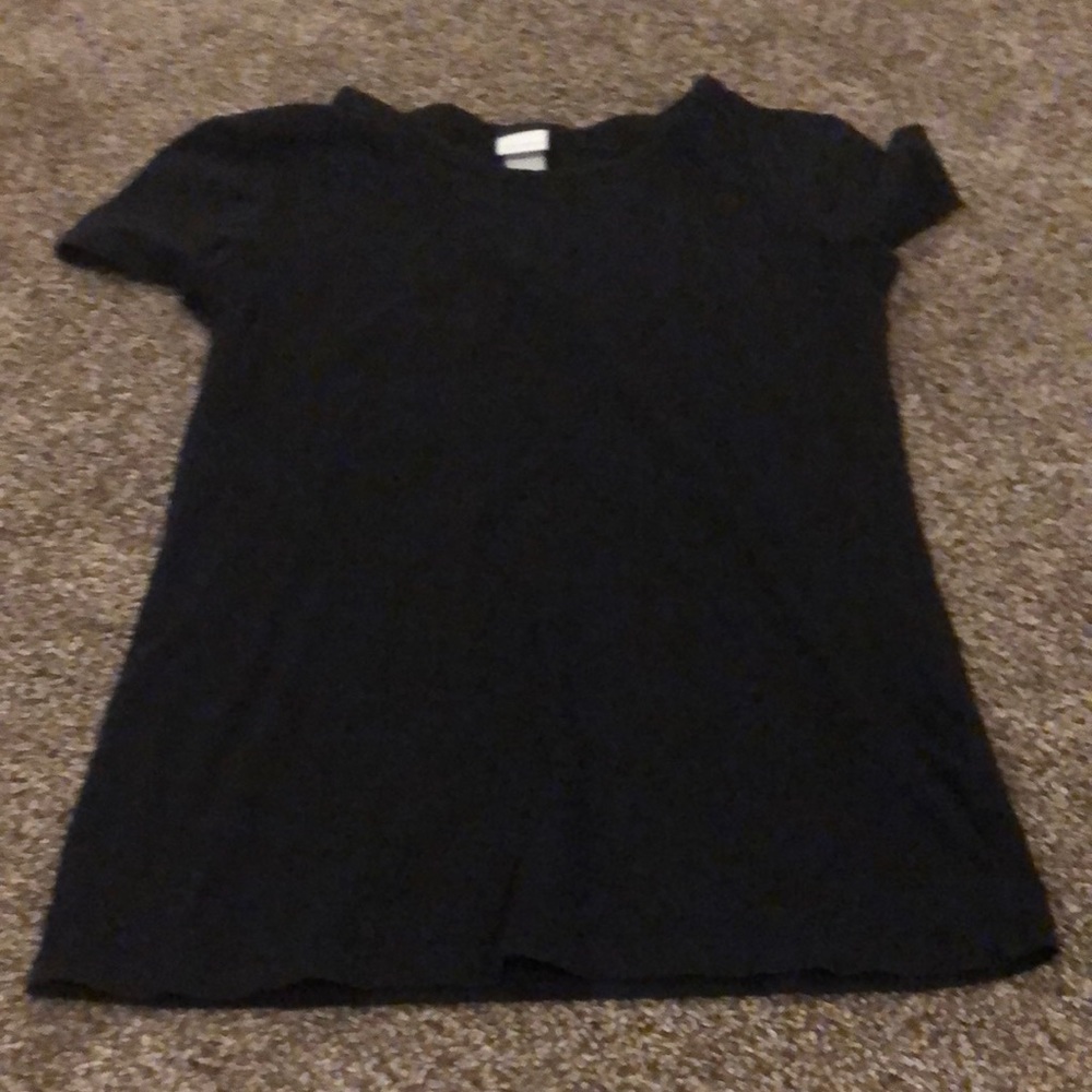 Black luxury shirt